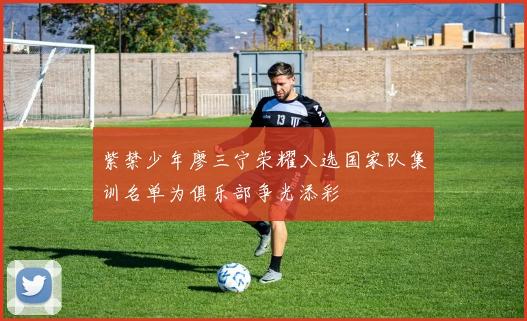 紫禁少年廖三宁荣耀入选国家队集训名单为俱乐部争光添彩